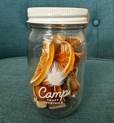 Camp Craft Cocktails Tangerine Spritz Glamping Basecamp Kit In Jar Unopened