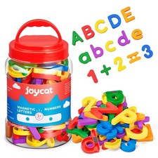 Magnetic Letters Numbers Alphabet Fridge Magnets 104 Pieces Preschool Toy Set