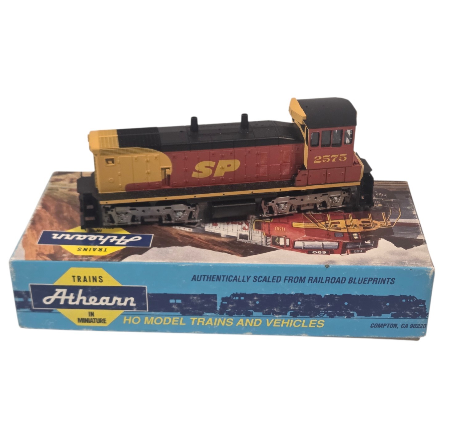Athearn HO SW1500 SP #2575 Kodachrome Era SPSF Colors NOS Blue Box