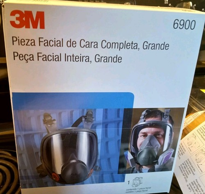 #ad 3M 6900 Respirator Mask Air Filter Full Face Protecrion Gas Work Free Shipping $120.00