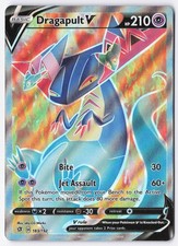 Dragapult V (Full Art) Holo Ultra Rare SWSH02: Rebel Clash 183/192 LP on eBay