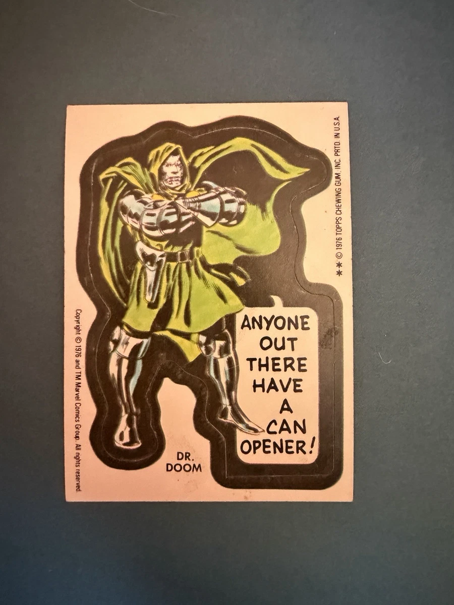 25+ Marvel Collectable Trading Cards with Vintage Sticker for sale
