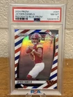 2024 Panini Prizm - Rookies Jayden Daniels #347 Red White & Blue Prizm PSA 8