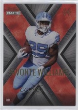 2021 Wild Card MATTE X-Plode White - Red X Javonte Williams #MXP-2 Rookie RC 0b3. rookie card picture