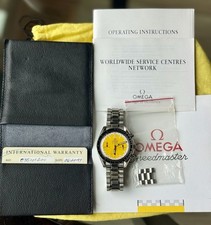 OMEGA Speedmaster Yellow Mens Watch Schumacher Edition 3510.12 39mm 2