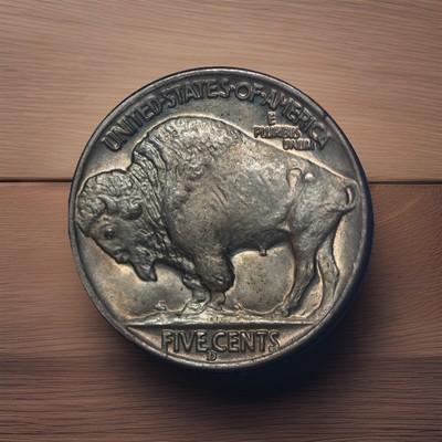1938-D/D, D Over D, Buffalo Nickel, RPM #2 WRPM-002, BU