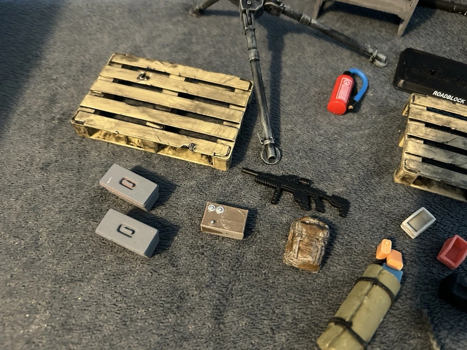 Custom 1:18 1/18 3.75 Action Figure Helicopter Diorama Joe Joytoy Force Rain - Image 3 of 4