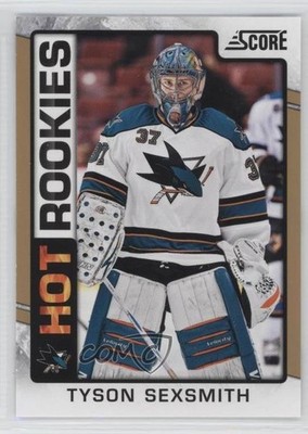 2012-13 Score Hot Rookies Gold Rush Tyson Sexsmith #503 Rookie RC t3w