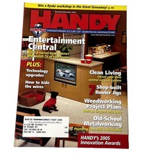 Handyman Magazine Vol 13 Issue 73 No 6 Nov Dec 2005 u Swivel Base Cabinet