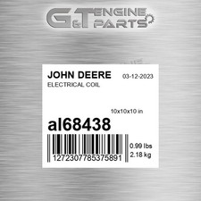 Al68438 Electrical Coil Fits John Deere (surplus Open Box)