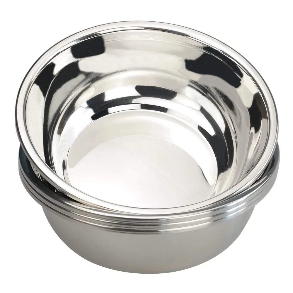 18/10 Stainless Steel Mixing Bowl, 9.6 Inch Wide Metal Prep Bowls, 4 Packs
Opens in a new window or