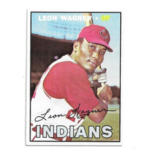 1967 Topps #360 Leon Wagner, Cleveland Indians