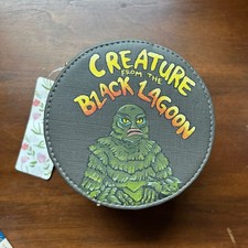 Universal Monsters Creature from the Black Lagoon Round Case Accessory Pouch