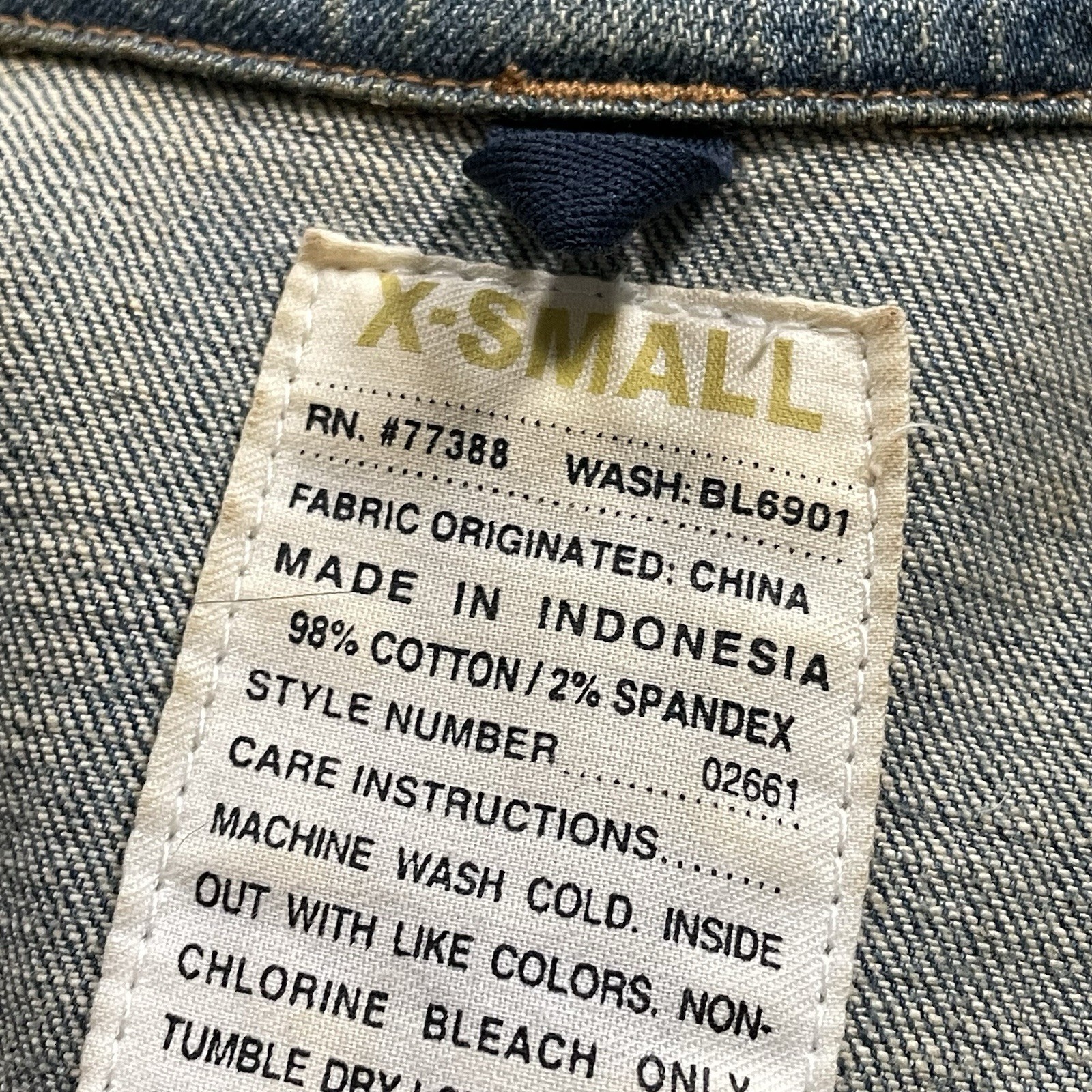 J.CREW Distressed Button Front Collared Denim Jac… - image 14