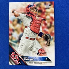Yadier Molina 2016 Topps Card #134 St. Louis Cardinals