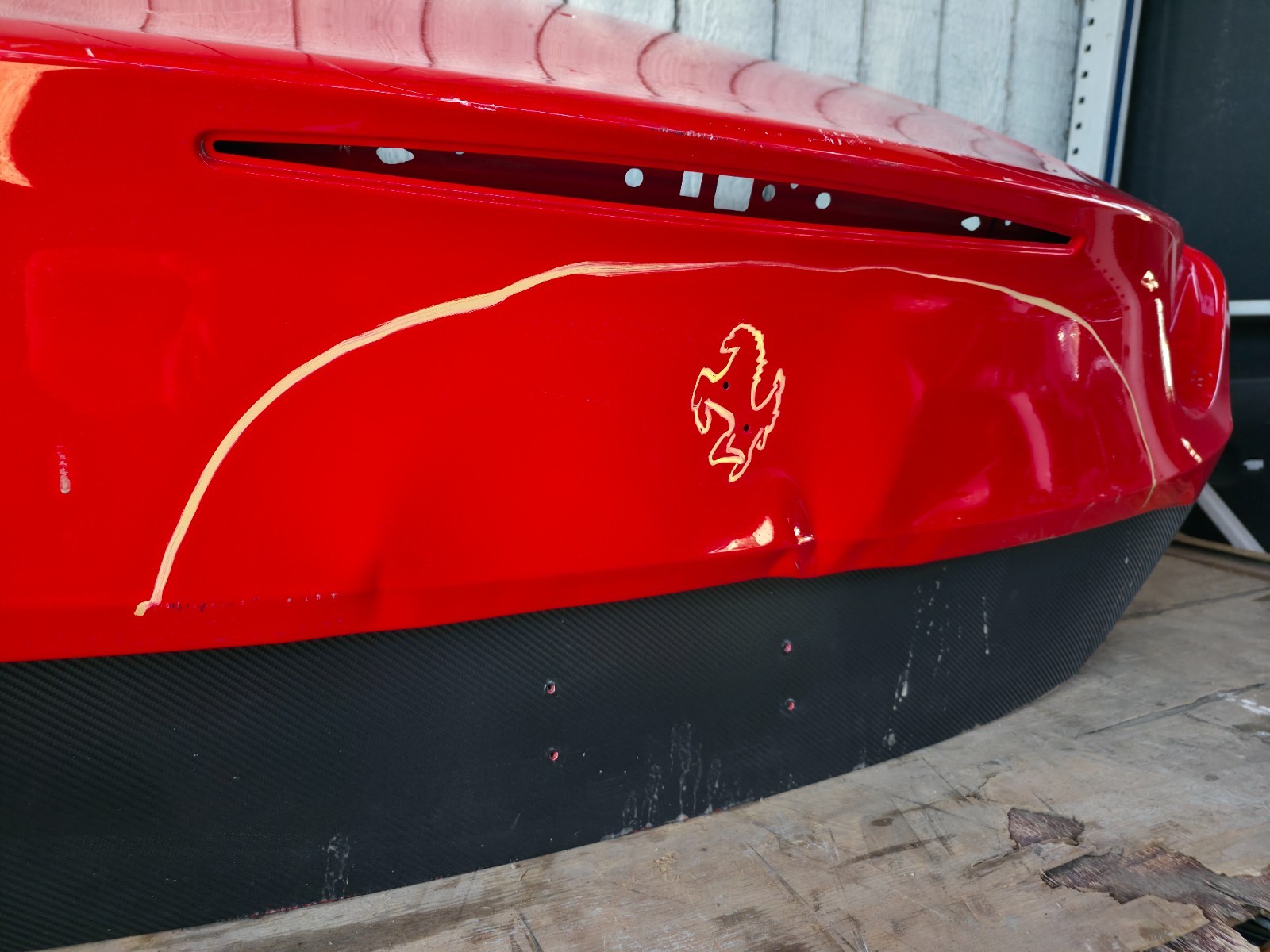 Ferrari California 2015-2018 Rear Condenser compartment lid
