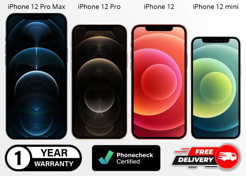 Apple iPhone 12 | 12 Pro | 12 Pro Max | 12 mini - Unlocked AT&T T-Mobile Verizon