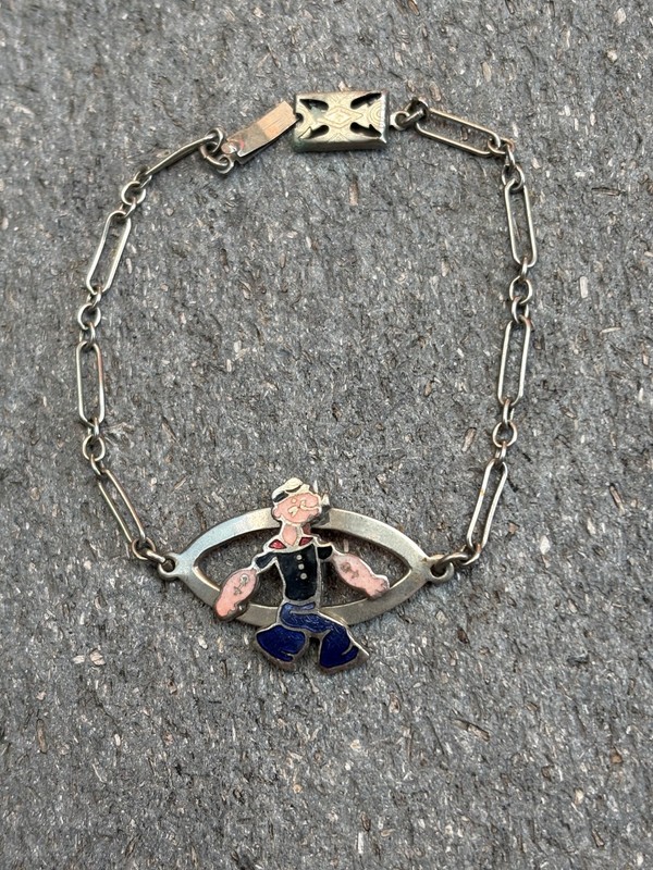 VINTAGE POPEYE THE SAILOR BRACELET