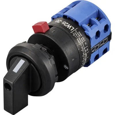 TRU COMPONENTS TC-12835348 TC-LW26-20 6C04/2C55I 20A 690 Cam Switch