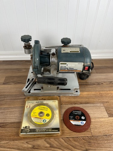 Chicago Circular Saw Blade Sharpener Professional Electric 120V Item 96687