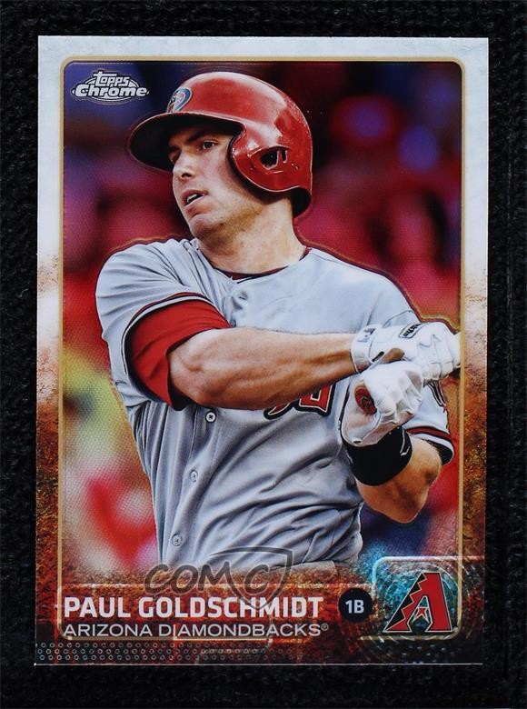 2015 Topps Chrome Refractor Paul Goldschmidt #106 2xw