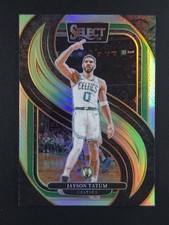 2024-25 Panini Select JAYSON TATUM Silver Prizm Boston Celtics Premier #110