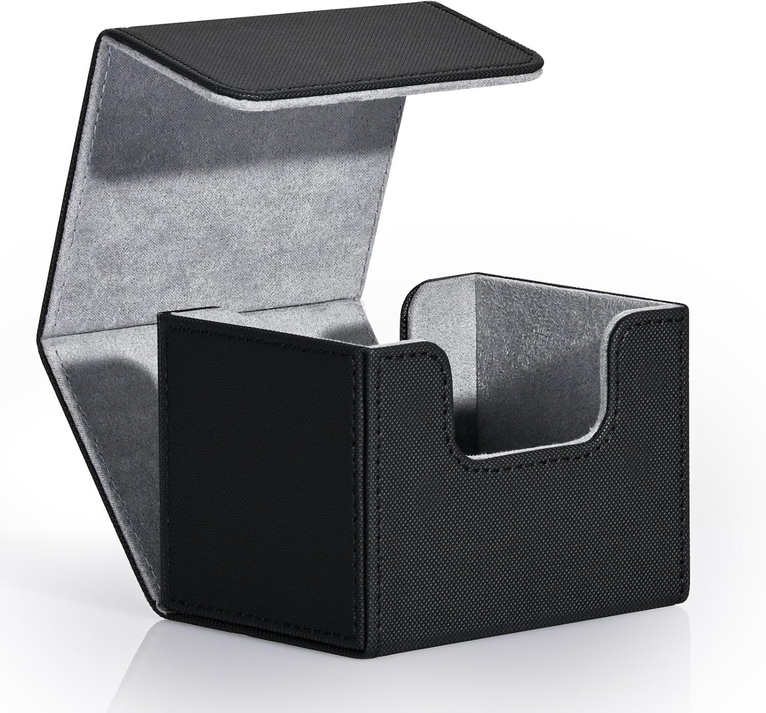 Waterproof Leather Card Deck Box Holds 120+ Cards MTG YuGiOh CCG Storage