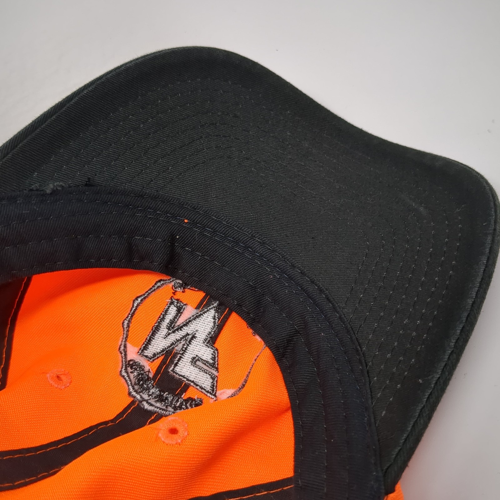 Nightforce Precision Optics Strapback Hat Orange … - image 8