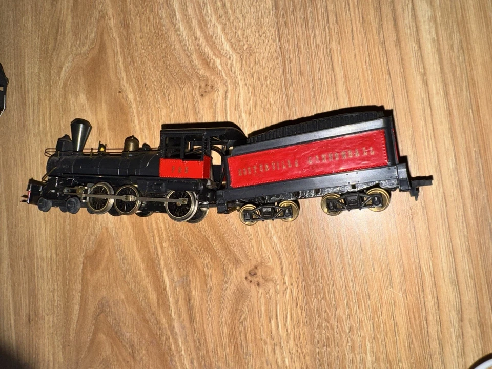 IHC HO 4-4-0 American Pennsylvania PRR 751 Steam Locomotive Train & Tender - Image 2 of 2