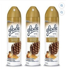 Glade Air Freshener Spray Cashmere Woods 8 Oz...