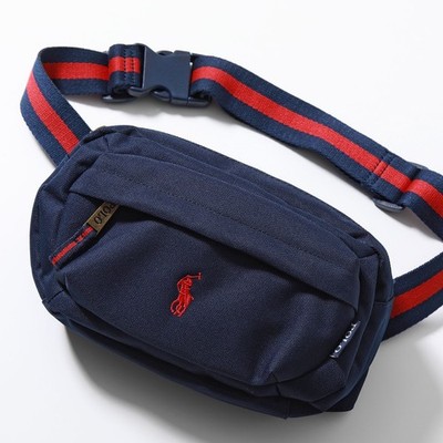 POLO RALPH LAUREN Waist Bag Body Bag Navy 9AR012 NEW