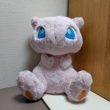 Pokemon Center Original BIG Fluffy Mew Plush Doll 37cm Japan