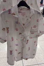 Jelly Cat Inspired Bear Breakfast Pyjama Set Home Bargains BNWT 18-20