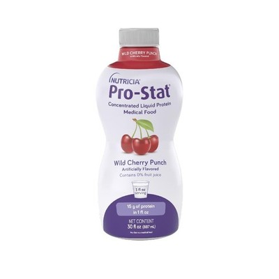 Pro-Stat Concentrated Liquid Protein Medical Food - Wild Cherry Punch, 30 Fl