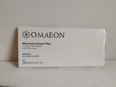 Omaeon Microwave Grease Filter. X002A3NSJL. Whirlpool & GE