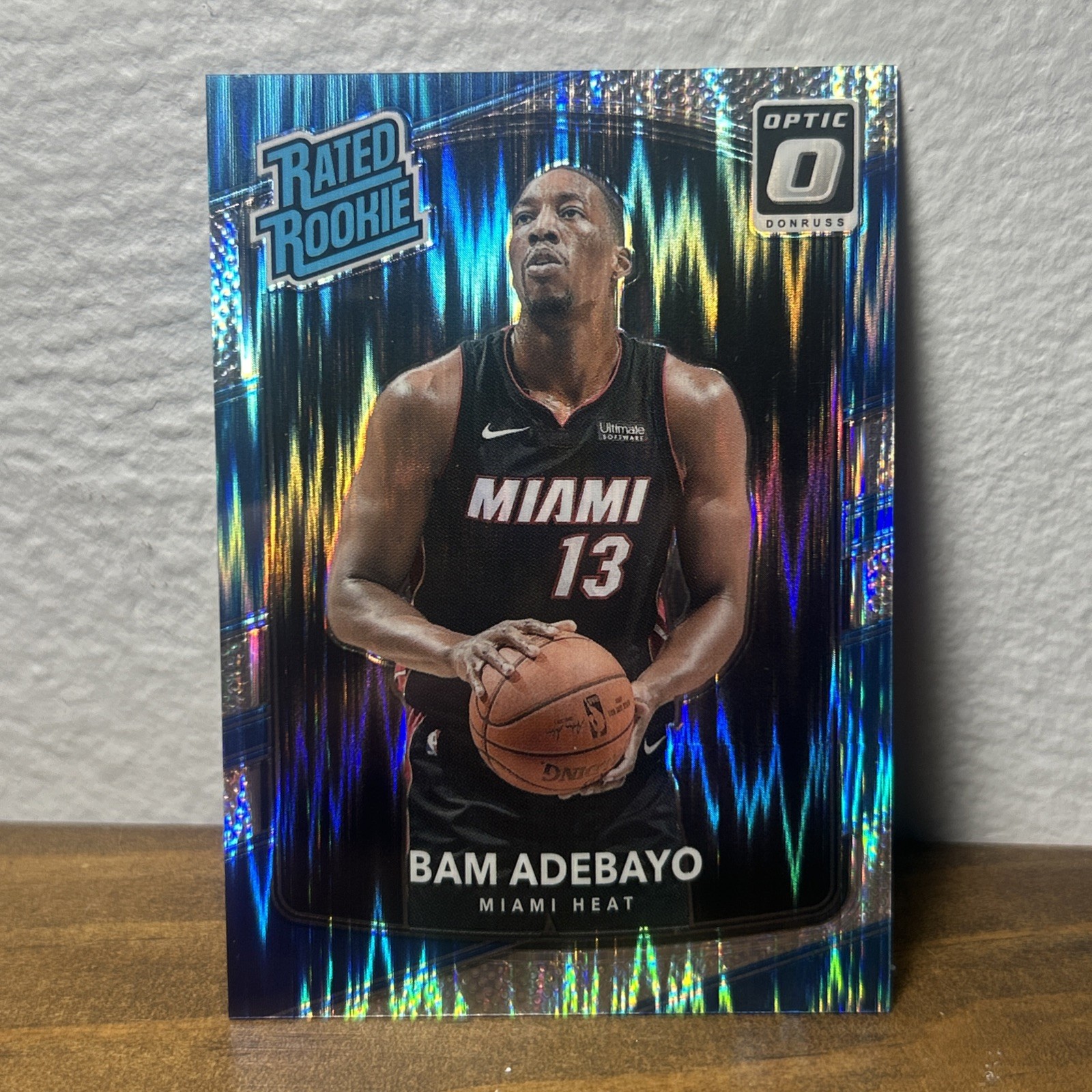 2017-18 Donruss Optic Rookie Bam Adebayo Miami Heat: Shock Prizm Parallel