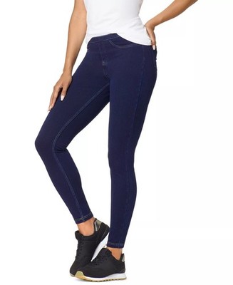 HUE High-Waist Dark Denim Legging Dark Rinse Wash Multiple Sizes XL 1X 2X
