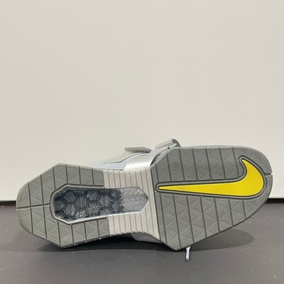 Nike Romaleos 4 Mens Weightlifting Shoes Grey Yellow CD3463  display picture 1