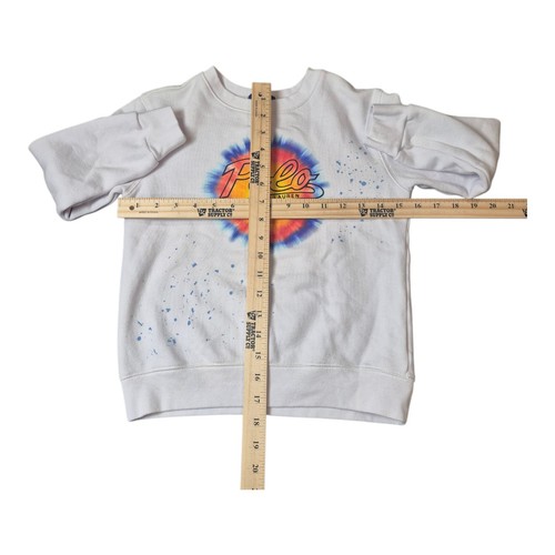 Polo Ralph Lauren Logo Tie-Dye Print Fleece Sweatshirt Kid's 7 - Picture 4 of 7