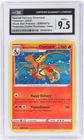2022 Pokemon SWSH Black Star Special Delivery Charizard Center Purchase CGC 9.5