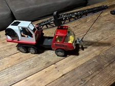 1980' Canadian Mini Tonka / Play People: Crane Truck w/ Figure (#2)