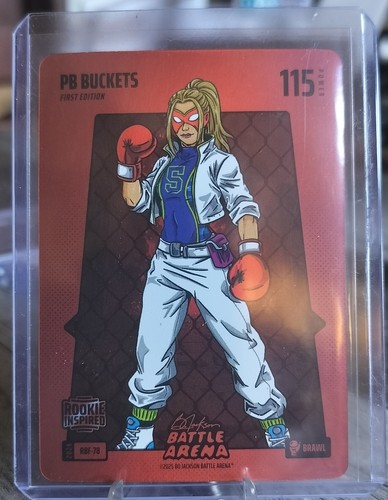 Paige Bueckers 2026 Bo Jackson Battle Arena PB Buckets RC Red Foil BRAWL