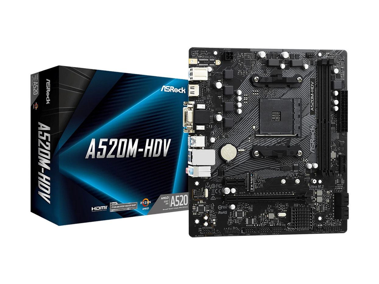 Asrock A520m-Hdv - Bild 2