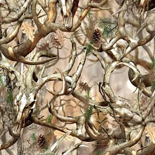 Bushwolf Obliteration Buck Camouflage - 18"x46" Hydrographic Film Hydro Dipping