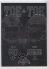2004 Playoff Contenders Toe to 242/375 Isaac Bruce Koren Robinson #TT-6 HOF 0j0