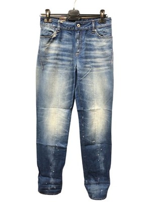 G-Star Damen Jeans, Straight, Lanc 3D High Straight, Blau aged, W26 L32