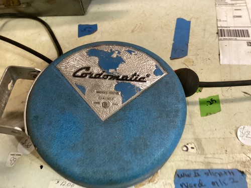 Cordomatic 500G Retractable Shop Light Reel With Cord w/ Work Light Tested vgc