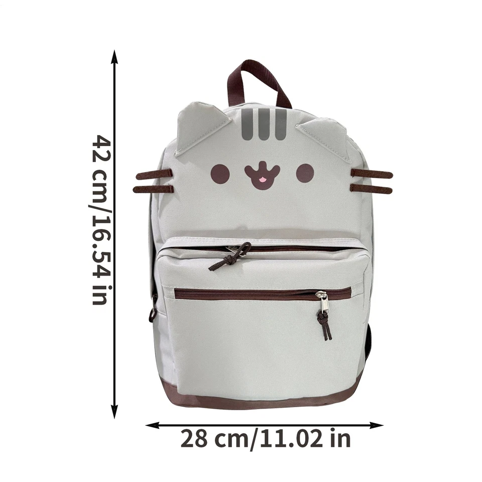 Рюкзак Pusheen от Pusheen большой милый в форме кошки подростковые рюкзаки для девочек - Изображение 2 из 4