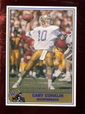 #ad A6673 1992 Washington Greats Pacific FB #s 1 110 You Pick 15 FREE US SHIP $0.99