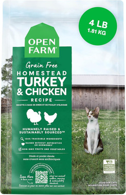 , Grain Free Dry Cat Food, High-Protein Kibble for a Complete & Balanced Diet, N